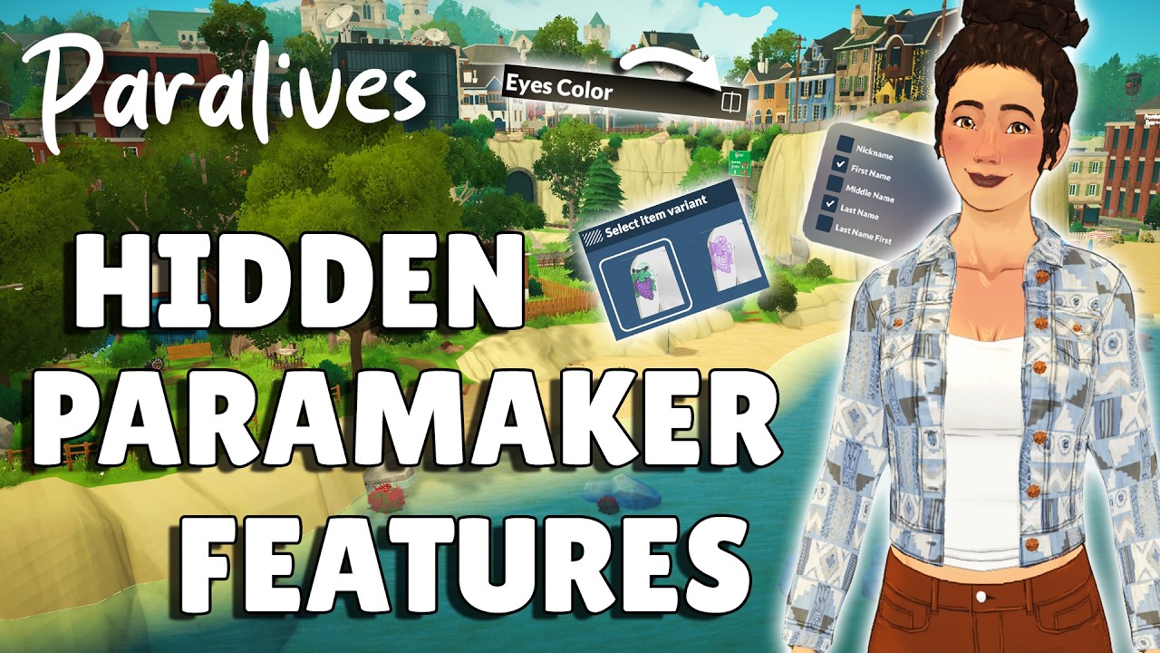 8 Hidden Paramaker Features You Need To Know | Guide To Making A Para In Paralives