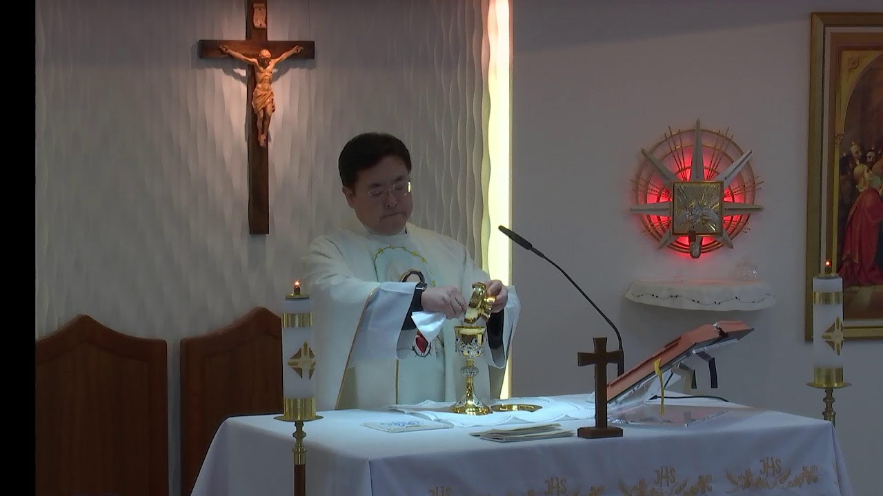 성시간 & 미사(분당, 첫 토요일 성모신심)  -2026. 02. 07. 15:00 - Fr. Augustine