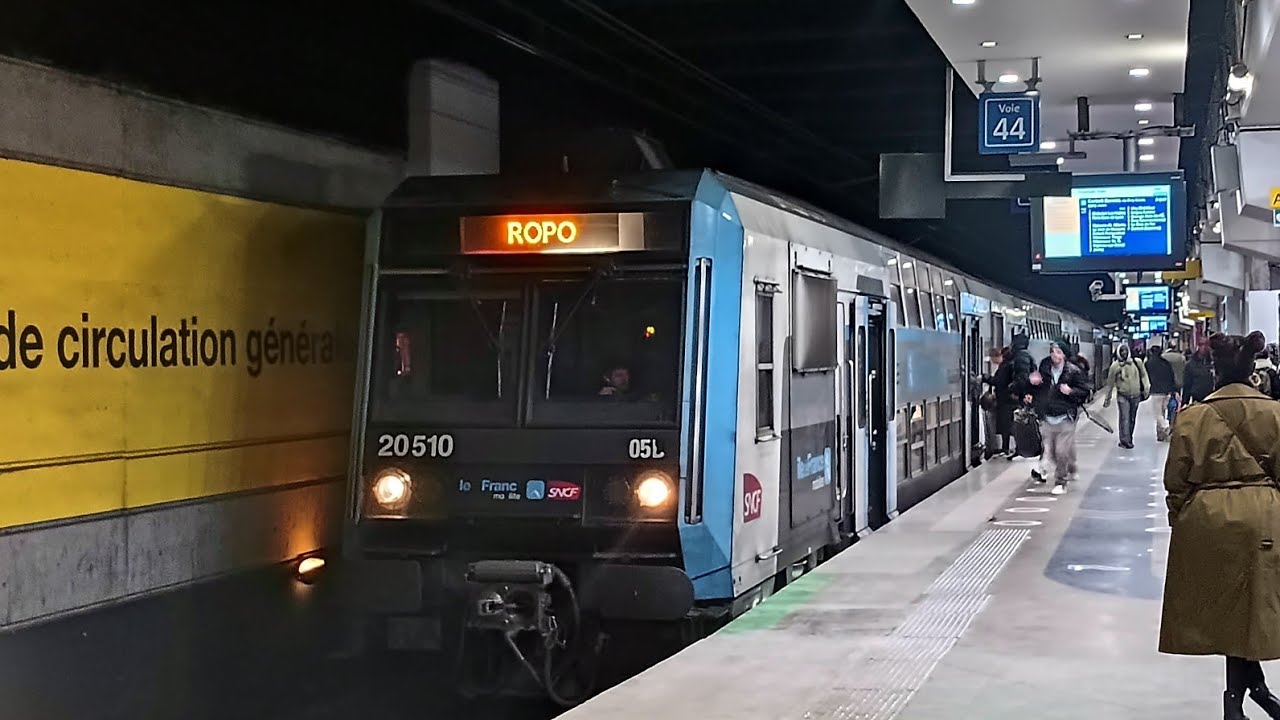 [RER D] Châtelet Les Halles - Paris Gare du Nord Z 20500 IDF-Mobilités