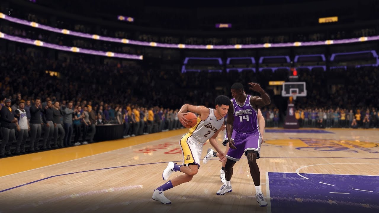 NBA Live 18 PS4 The One:Nelly Thebaud vs Lonzo Ball