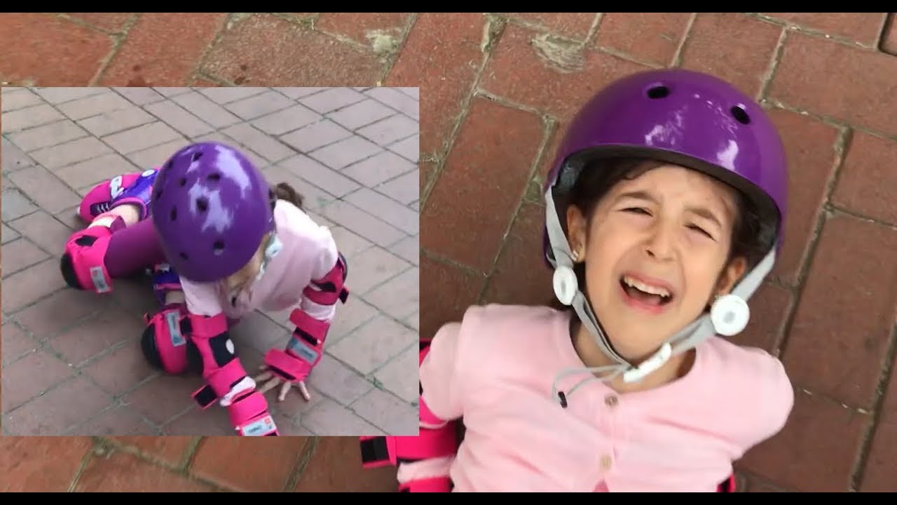 ZEYNEP PATEN KAYARKEN D&Uuml;ŞT&Uuml; VE &Ccedil;OK AĞLADI