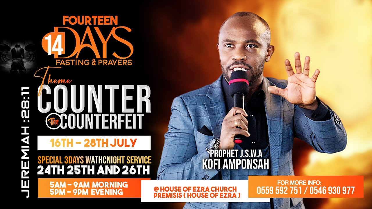 HOUSE OF EZRA WORLDWIDE MINISTRIES (GHANA) FRIDAY NIGHT VIGIL...11TH OCT. 2024 [OCTOBER PROGRAME)