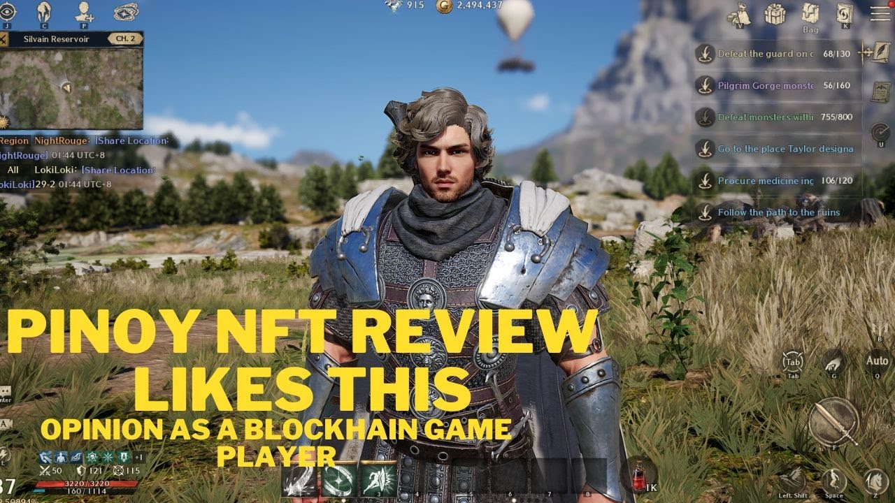Pinoy NFT Review likes Night Crows. As a Blockchain Game Player. Free-to-play MMORPG.
