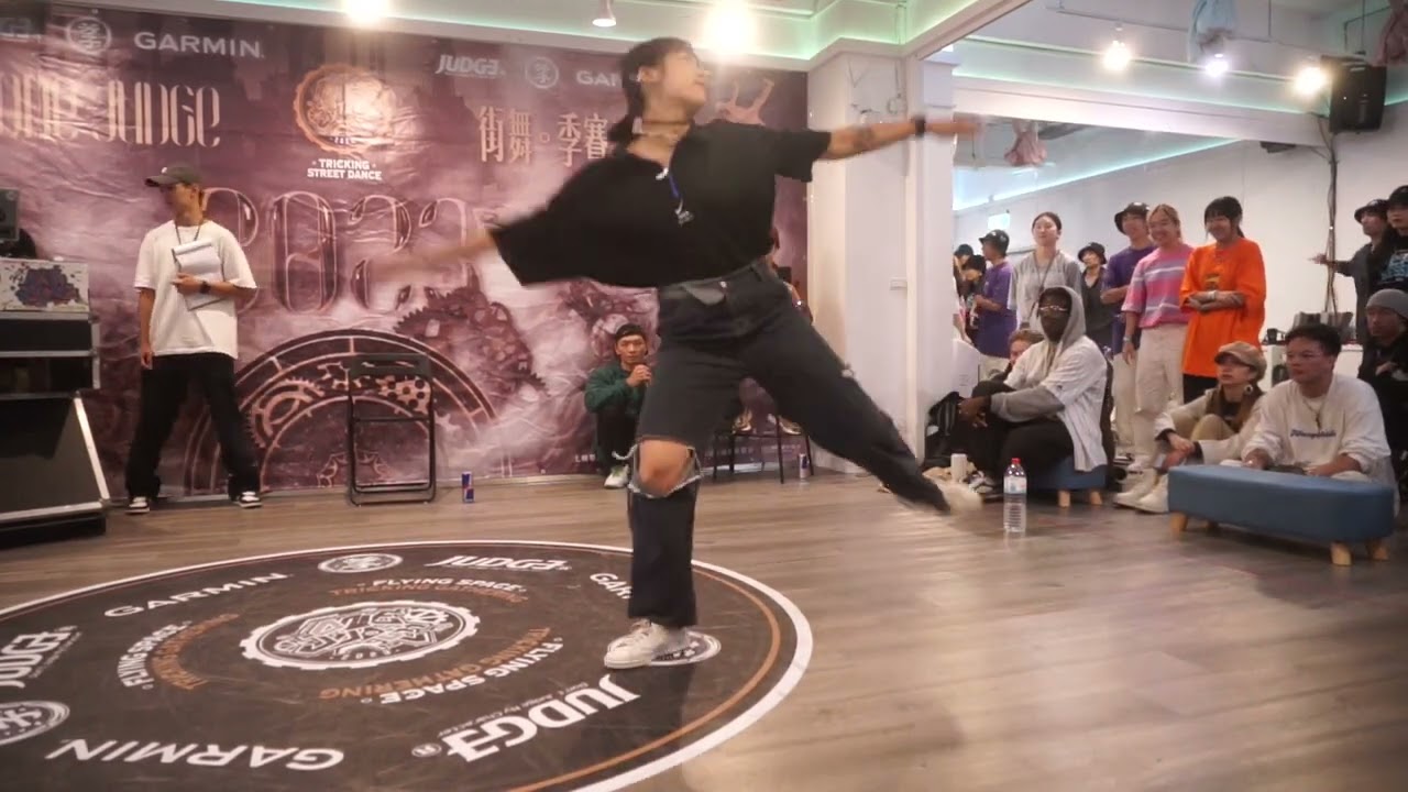 Stitch VS Nini ｜B Girl表演賽｜2022 One Judge Tricking X 街舞大賽 秋季賽｜