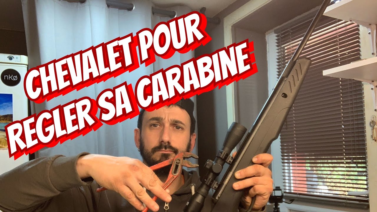 Fabriquer un chevalet pour régler une lunette de carabine à plombs