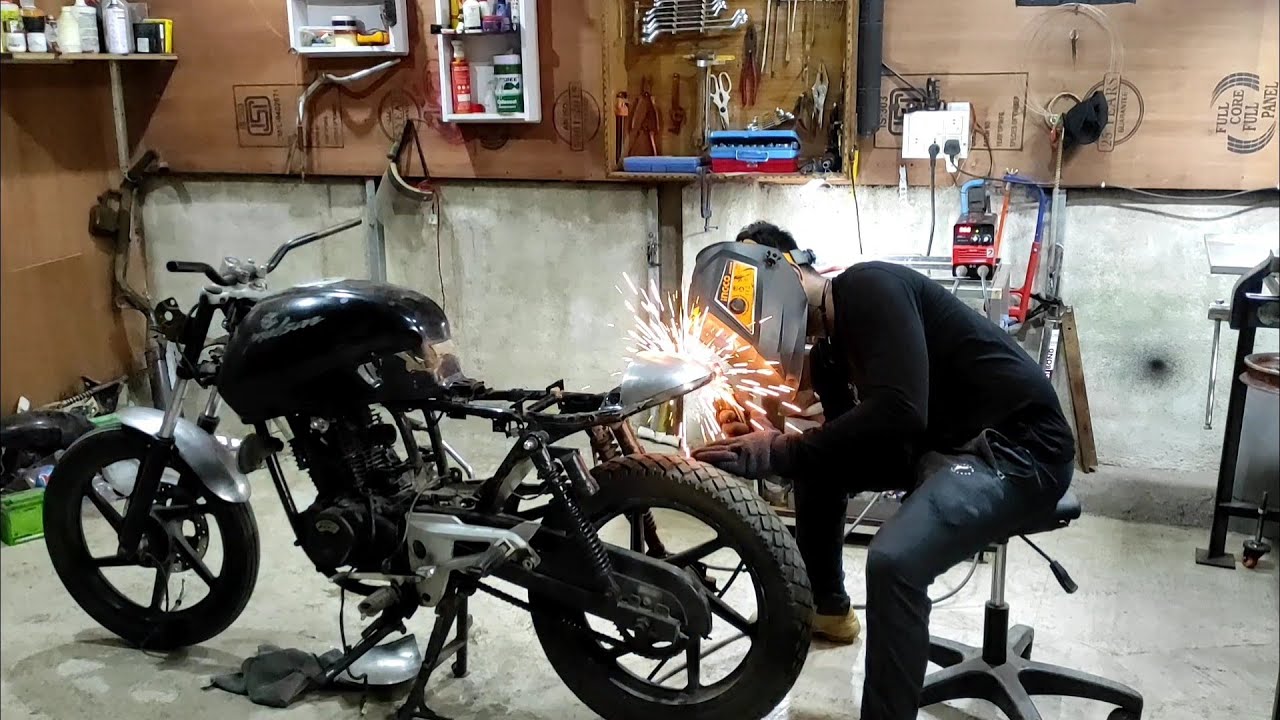Cafe racer (part 1) pulsar 150