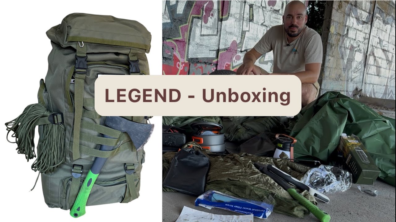 Kit Survie LEGEND - Sac Bushcraft Vivre Demain