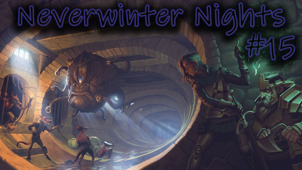 NWN. Одиночное прохождение. #15. Портовый город-государство - Лускан.