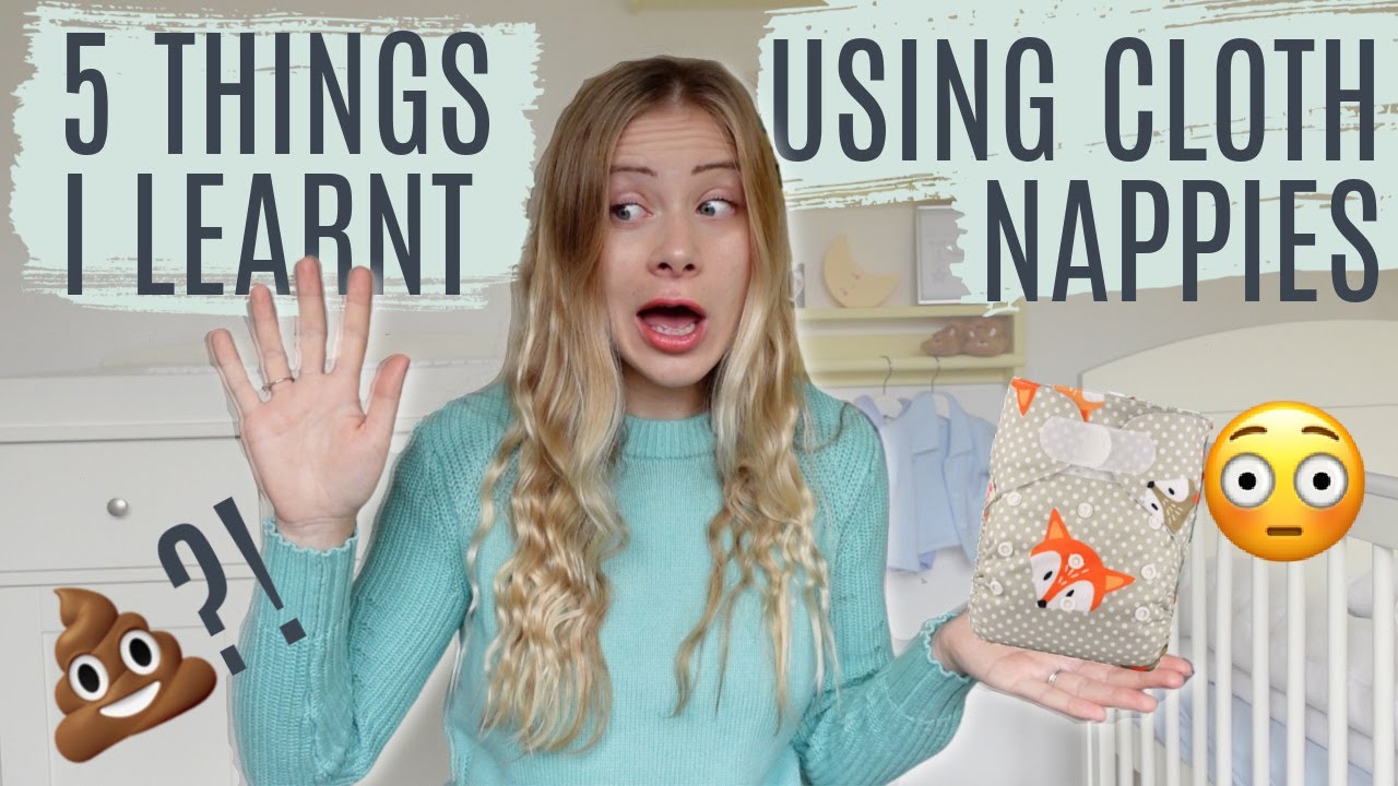 I TRIED CLOTH NAPPIES FOR A MONTH - Here’s What I Learnt 💩 👀