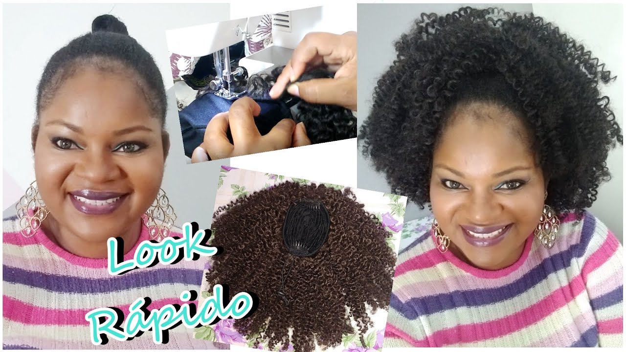COMO FAZER APLIQUE PRÁTICO COM CABELO ORGÂNICO | Por Alê Soares ❤