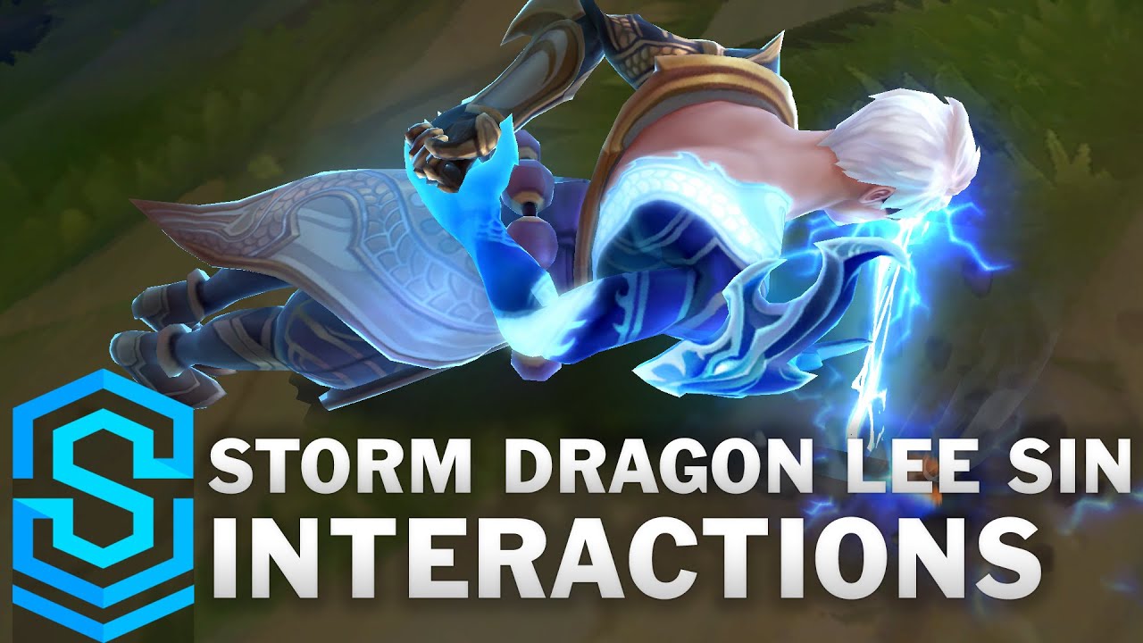 Storm Dragon Lee Sin Special Interactions