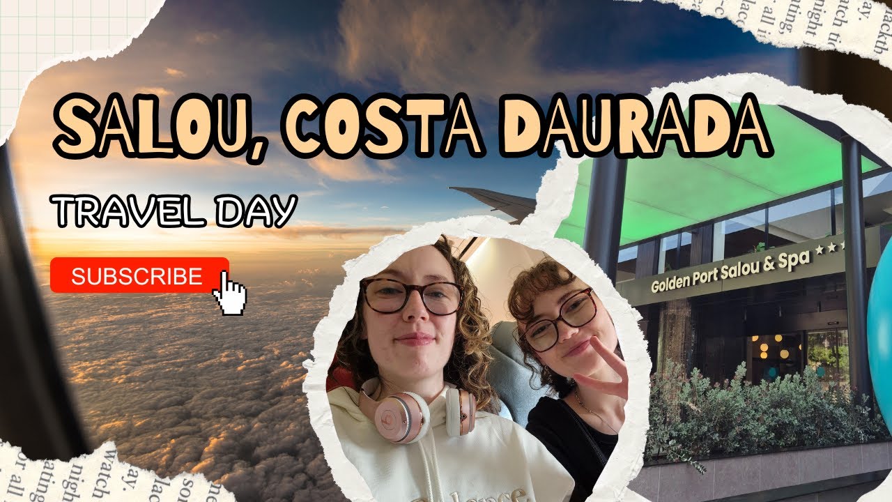 SALOU TRAVEL DAY! ✈️ Manchester to Reus | Jet2 Holiday & Golden Port Hotel Review