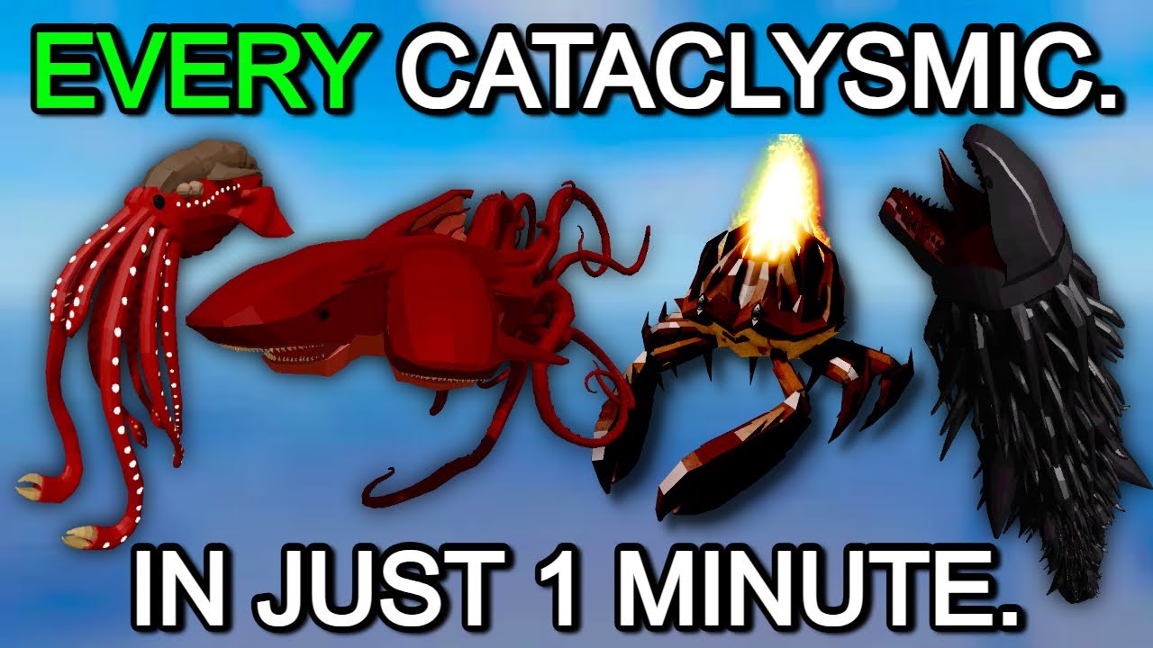 How To Obtain EVERY NEW CATACLYSMIC FISH In Fisch!