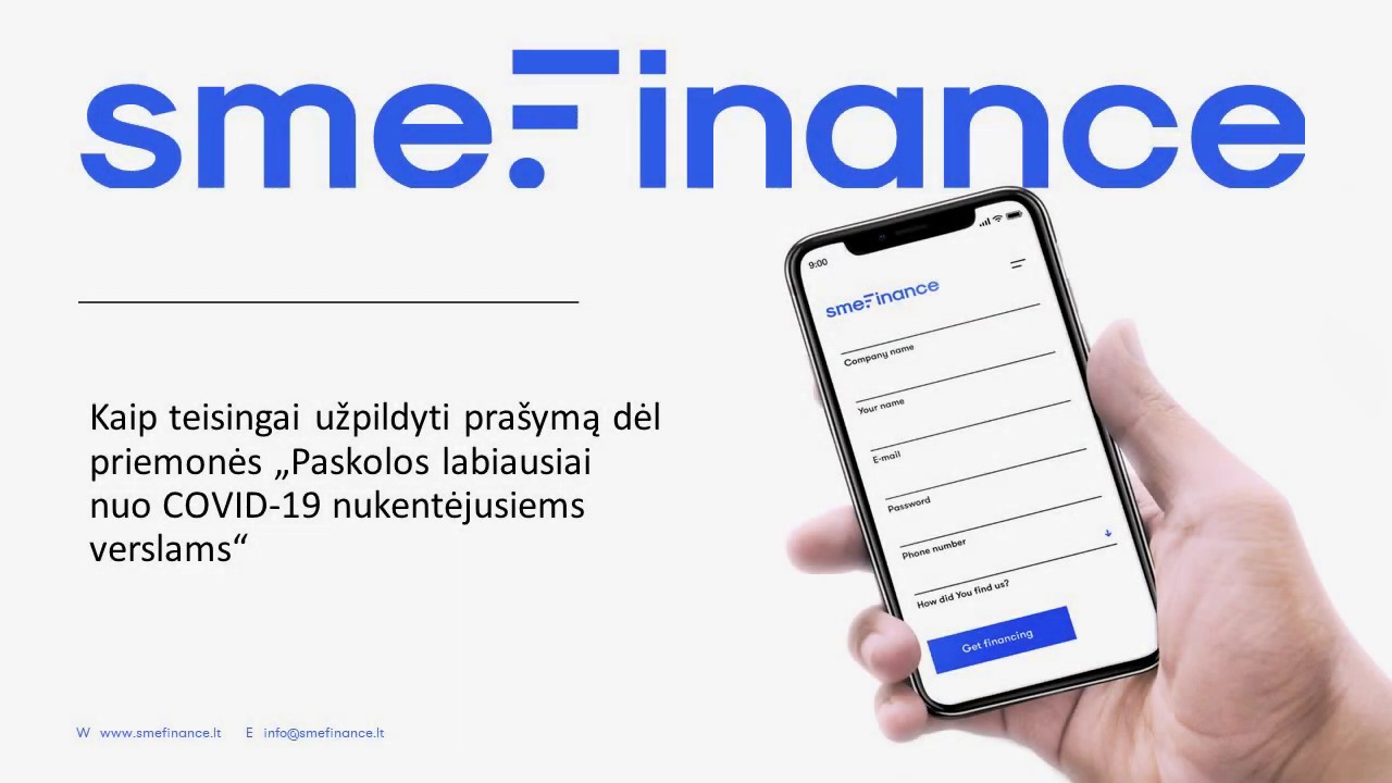 Kaip teisingai užpildyti prašymą dėl „Paskolos labiausiai nuo COVID-19 nukentėjusiems verslams“