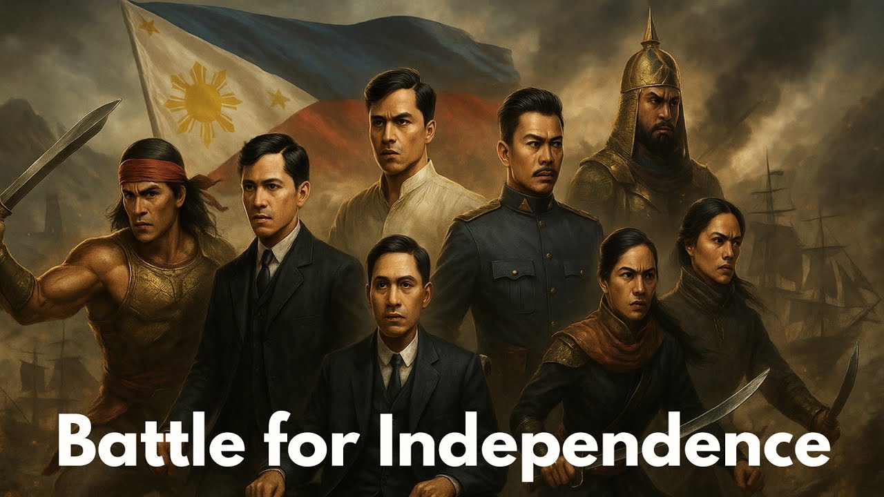 Philippine History 8: Laban para sa Kalayaan ng PILIPINAS | Philippine Independence Heroes History