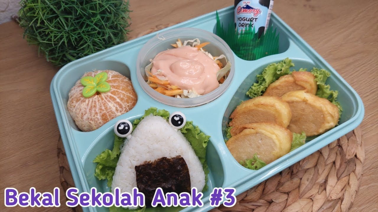 Bekal Sekolah Anak #3 || Resep Chicken Egg Roll Ala Hokben || Noey Cooking