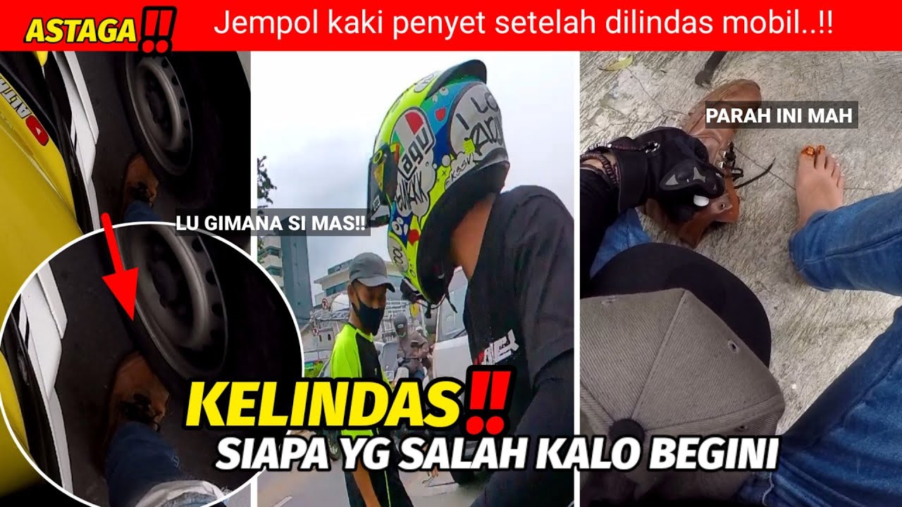 RIBOT ❗Supir ini tiba2 jalan saat gw triakin || Bang kaki gw kelindas || Motovlog indonesia