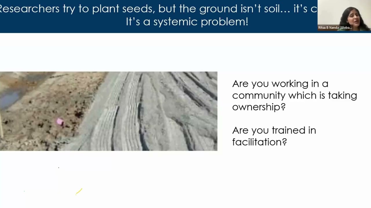 Session 1 | Who owns research? Shifting Power to the Communities with Ms. Rituu Nanda & Partners