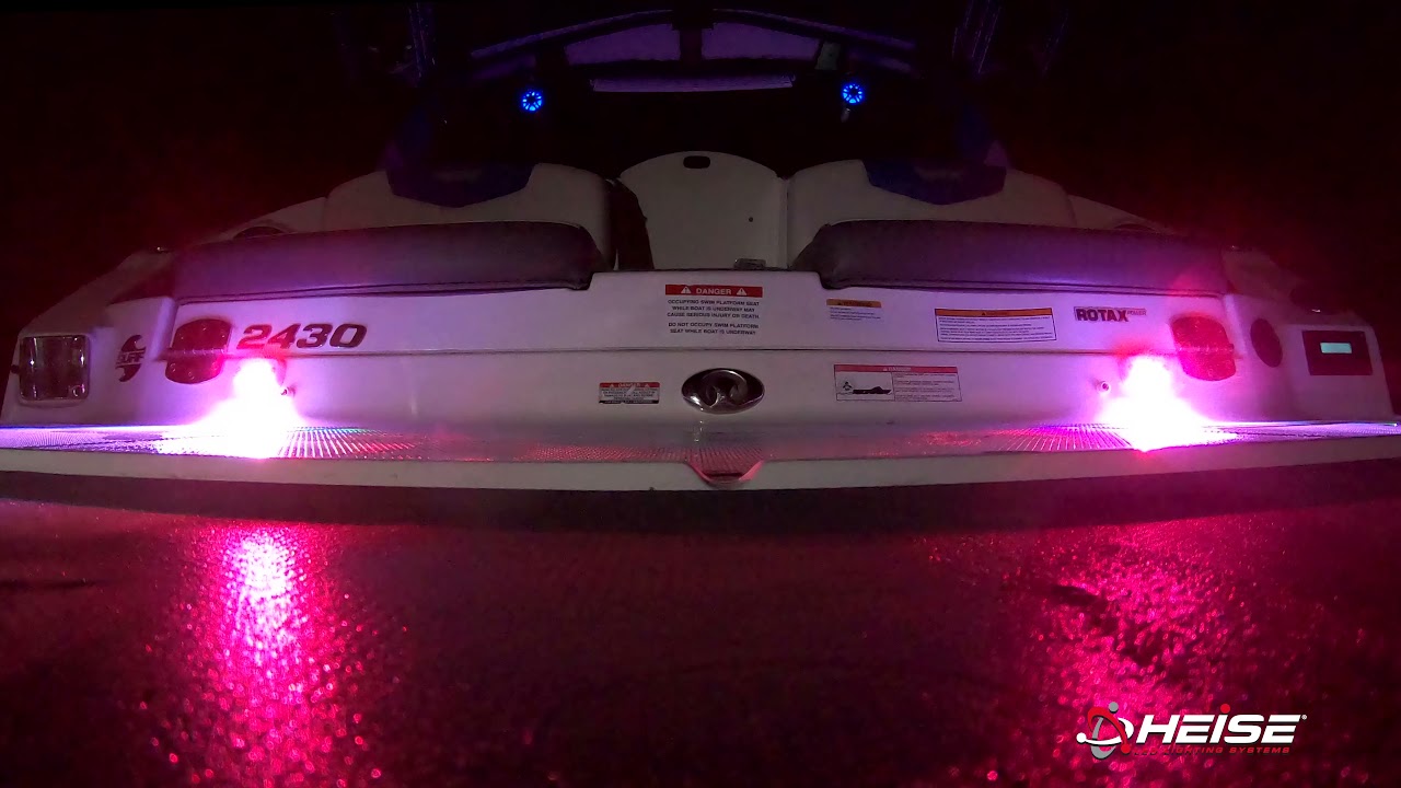 Metra Marine and Heise LED Lighting in Action