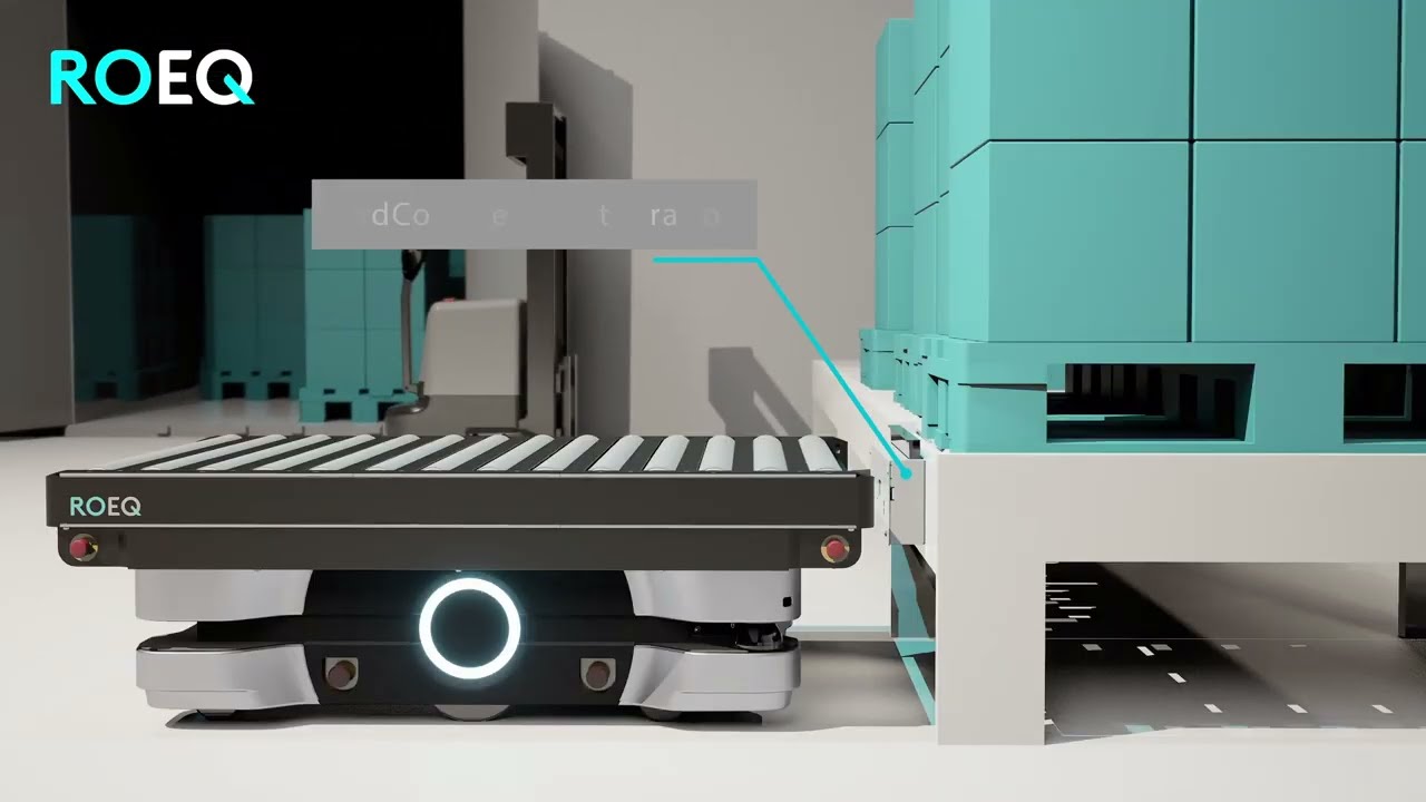 ROEQ Top Roller, conveyor solutions for OMRON MD series