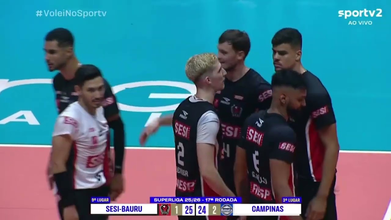 A ESPETACULAR REAÇÃO DO SESI-BAURU CONTRA O CAMPINAS