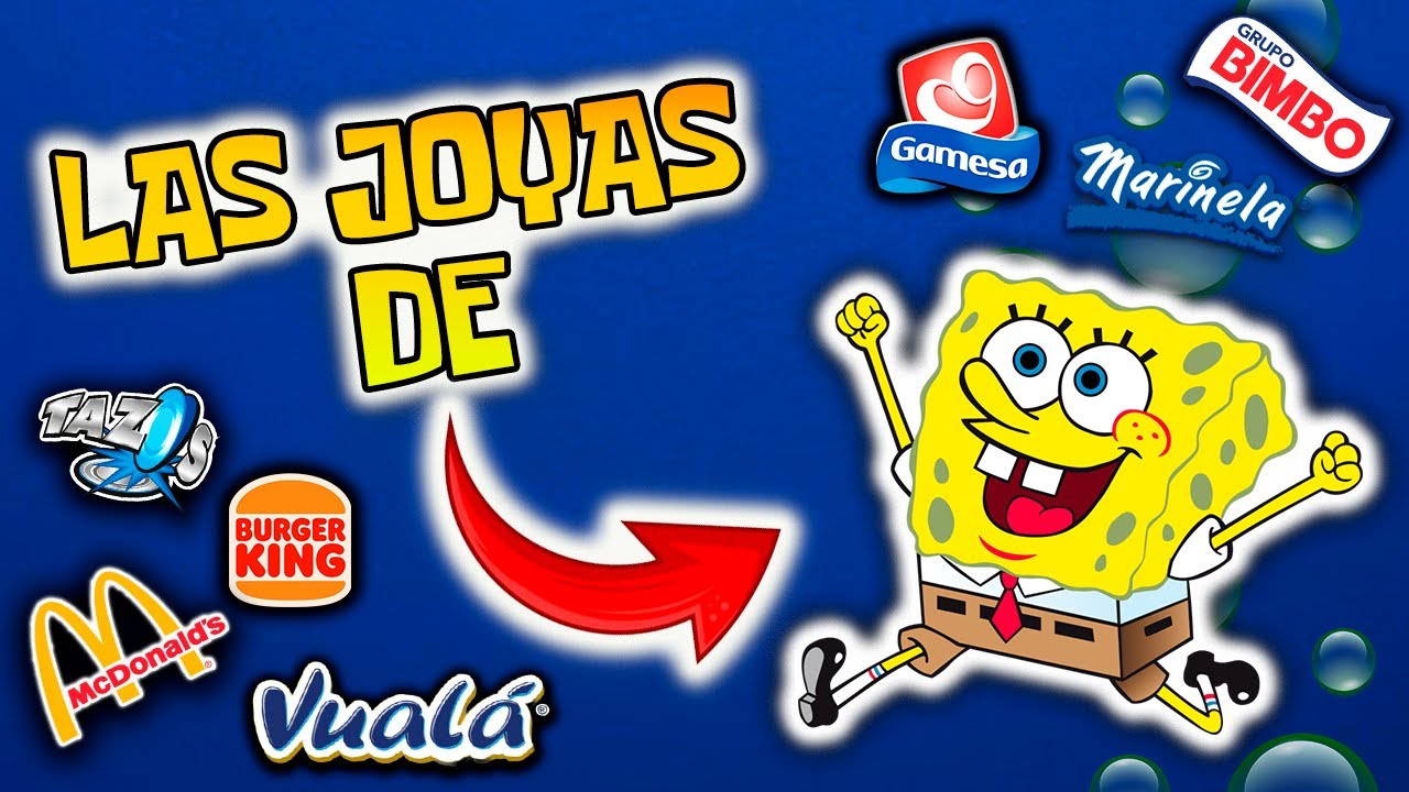 LOS MEJORES PROMOCIONALES de BOB ESPONJA