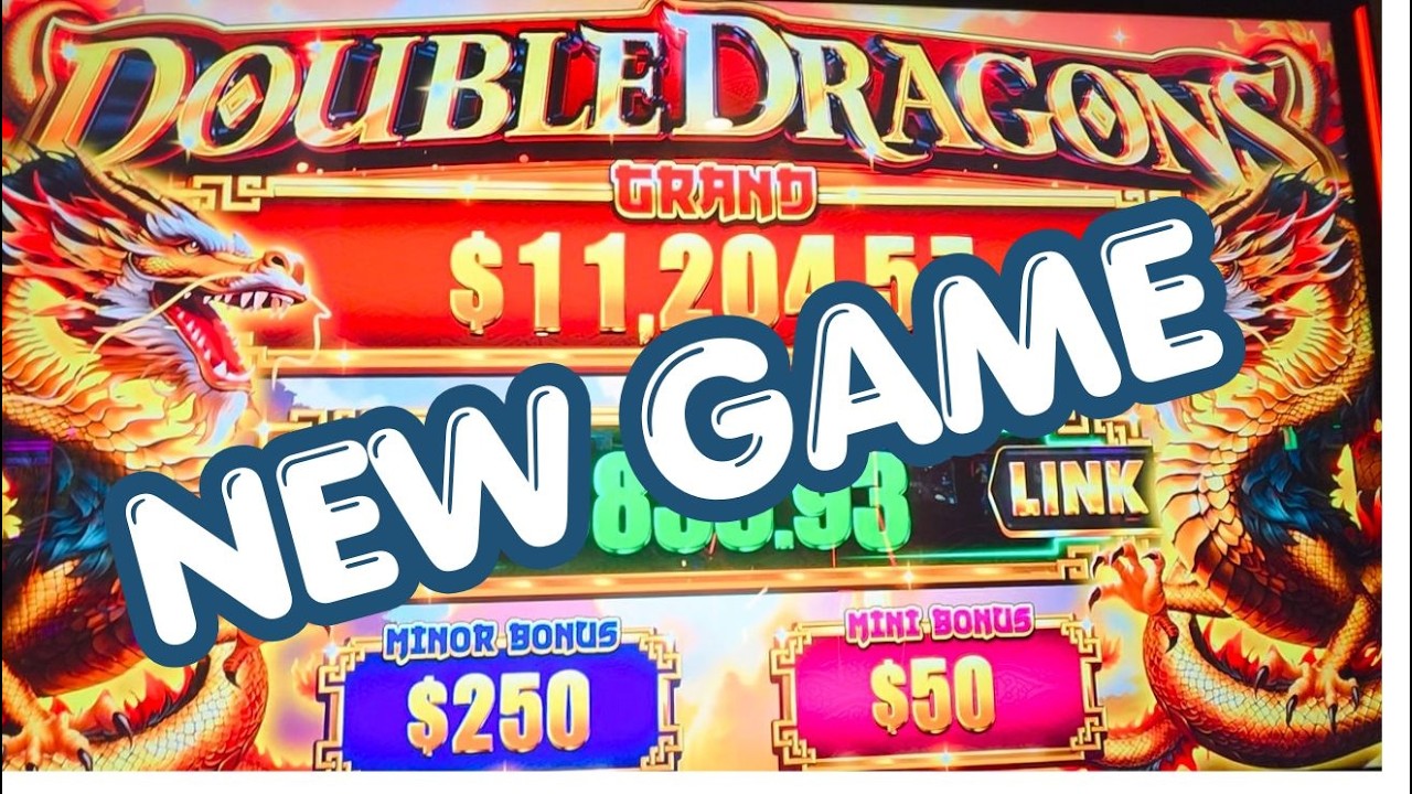 more ✨✨BRAND NEW GAMES✨✨...DOUBLE DRAGONS...@That Slot Guy #casino #slots #pokies