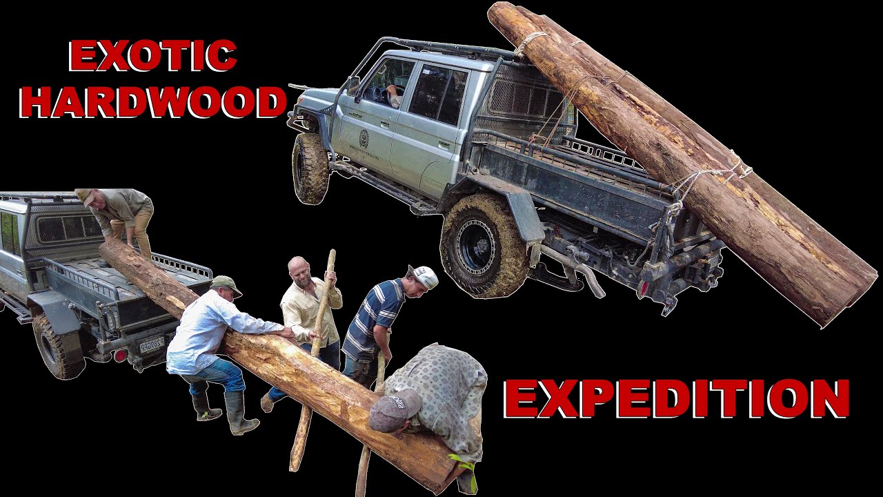 Exotic Hardwood Expedition in the Toyota Land Cruiser Build