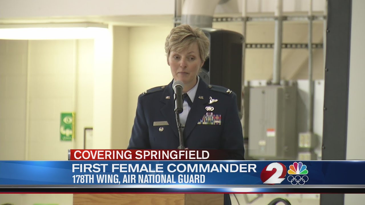 First woman commands Springfield Air National Guard wing