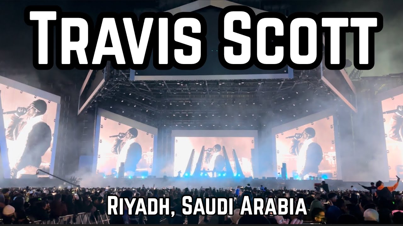 TRAVIS SCOTT / RIYADH CONCERT - FULL PERFORMANCE