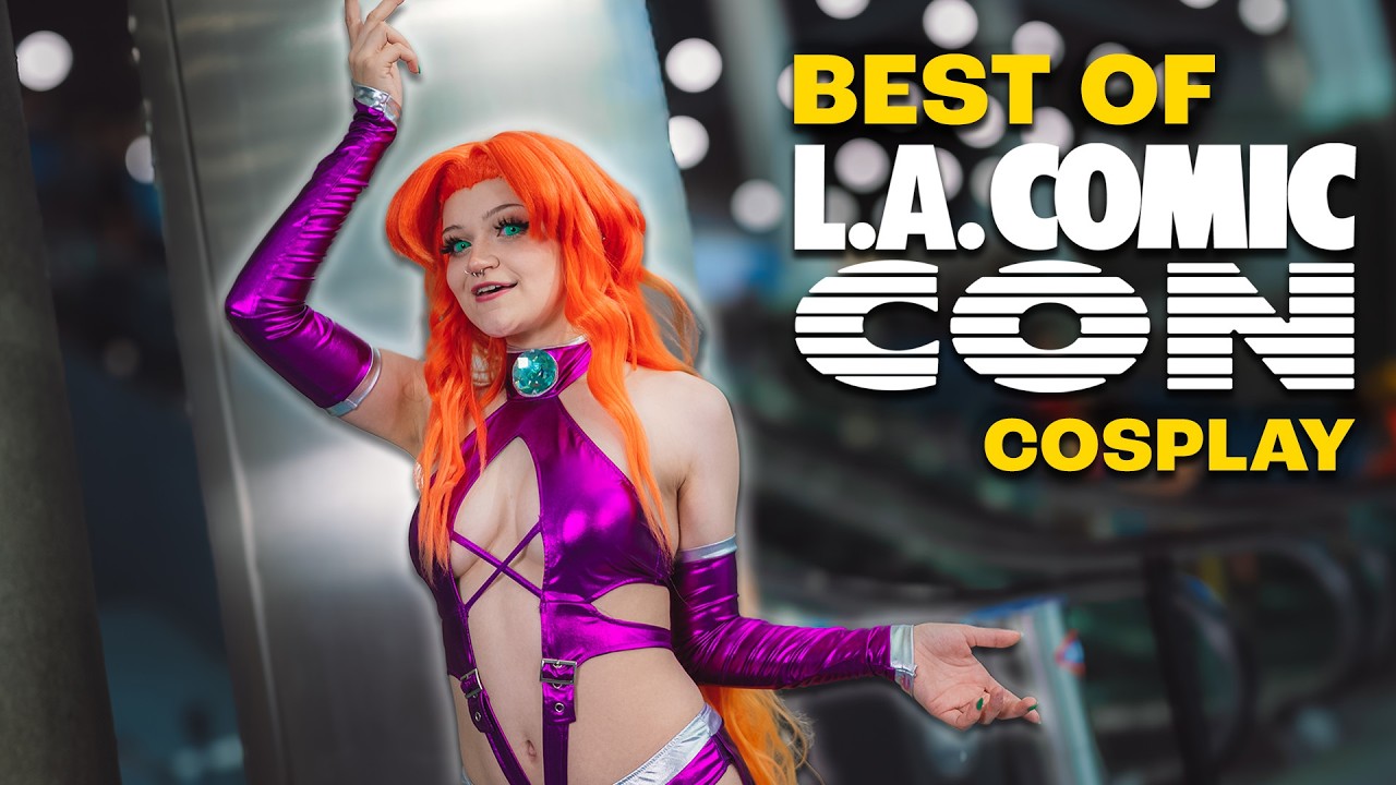 ЛУЧШЕЕ С LA COMIC CON 2024 4K КОСПЛЕЙ МОМЕНТЫ МУЗЫКАЛЬНОЕ ВИДЕО LOS ANGELES COMIC CON