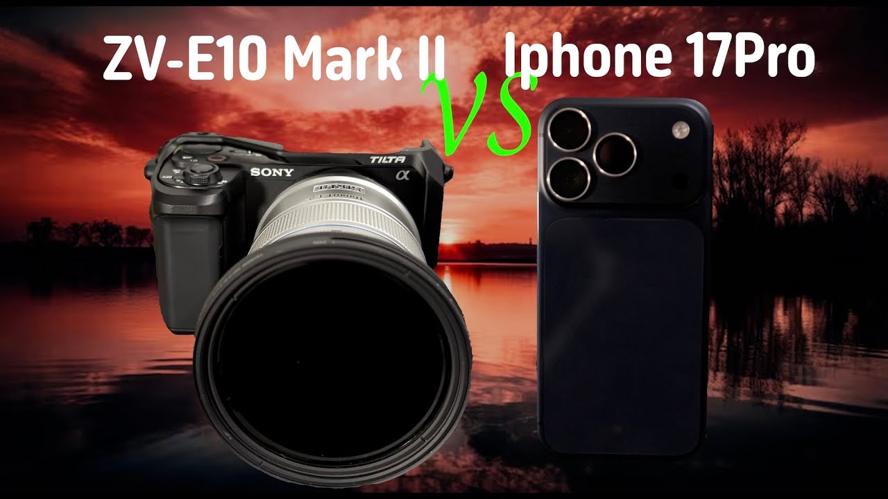 Phone 17 Pro vs ZV E10 II 😳 Esto te va a sorprender… 📱🎥