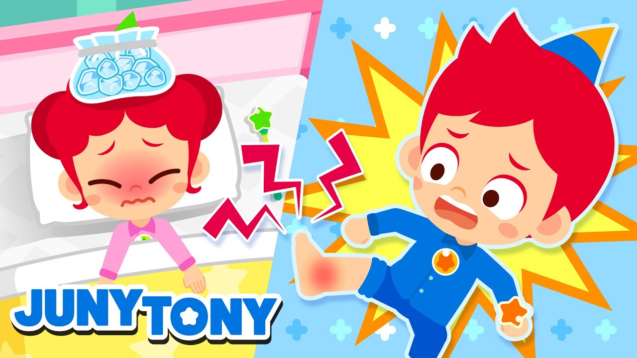 Juny e Tony Est&atilde;o Doentes 🤒💊 Amigos Animais Vieram Visitar | M&uacute;sica Infantil | JunyTony em Portugu&ecirc;s