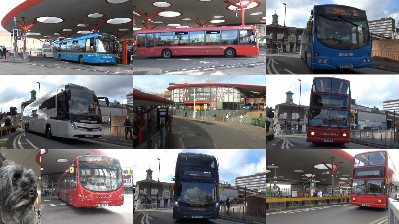 Buses in Walsall with Ruby (October 2022)