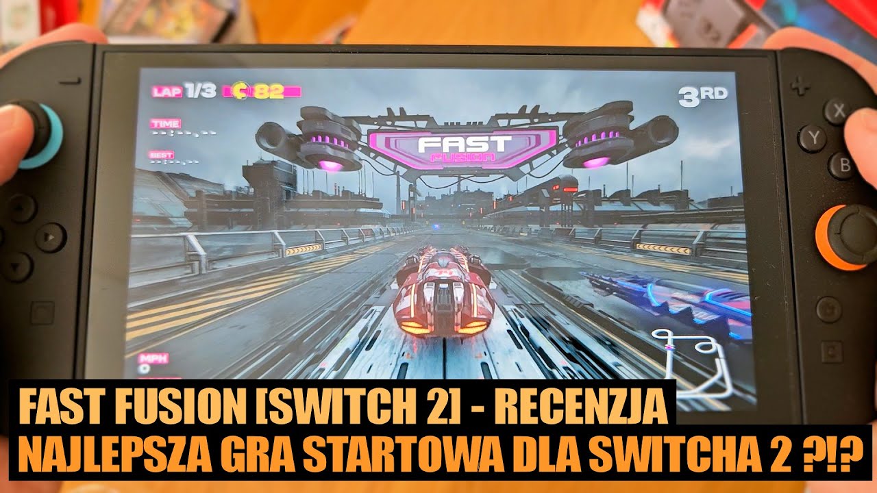 FAST FUSION (Switch 2) - recenzja - czy to są lepsze wyścigi od Mario Kart World?!?
