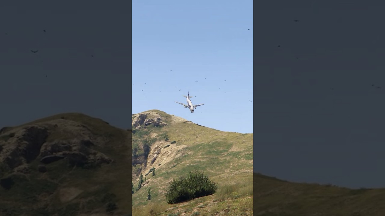 Pilot Forced to Land on a Mountain