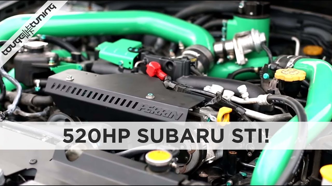 520HP Takata Green Subaru STi - RocknSTi's custom 2013 STi Build!
