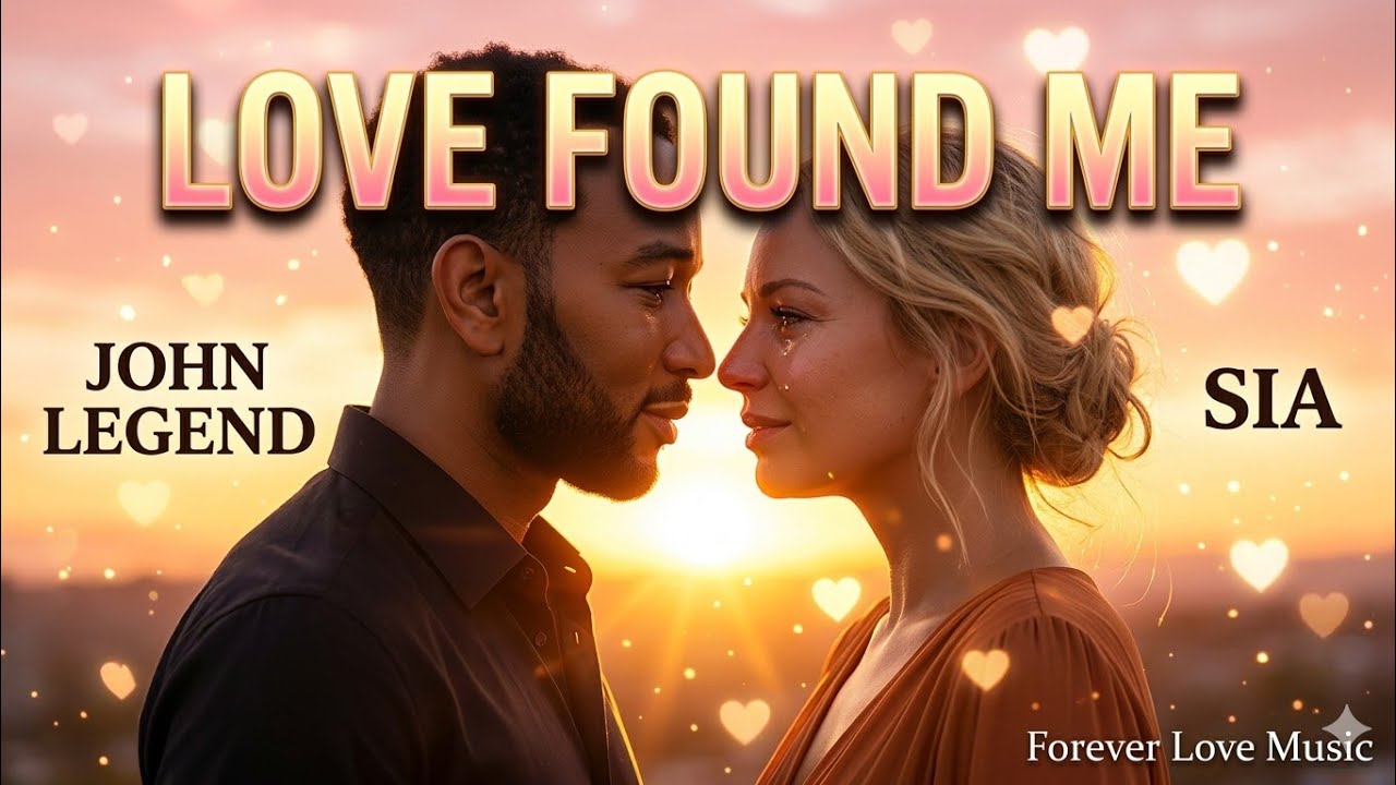 LOVE FOUND ME - John Legend ft Sia (2026 official video) Emotional love song|Heartfelt song ❤️