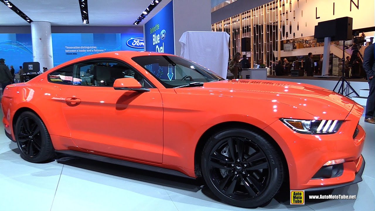 2015 Ford Mustang - Exterior and Interior Walkaround - 2015 Detroit Auto Show