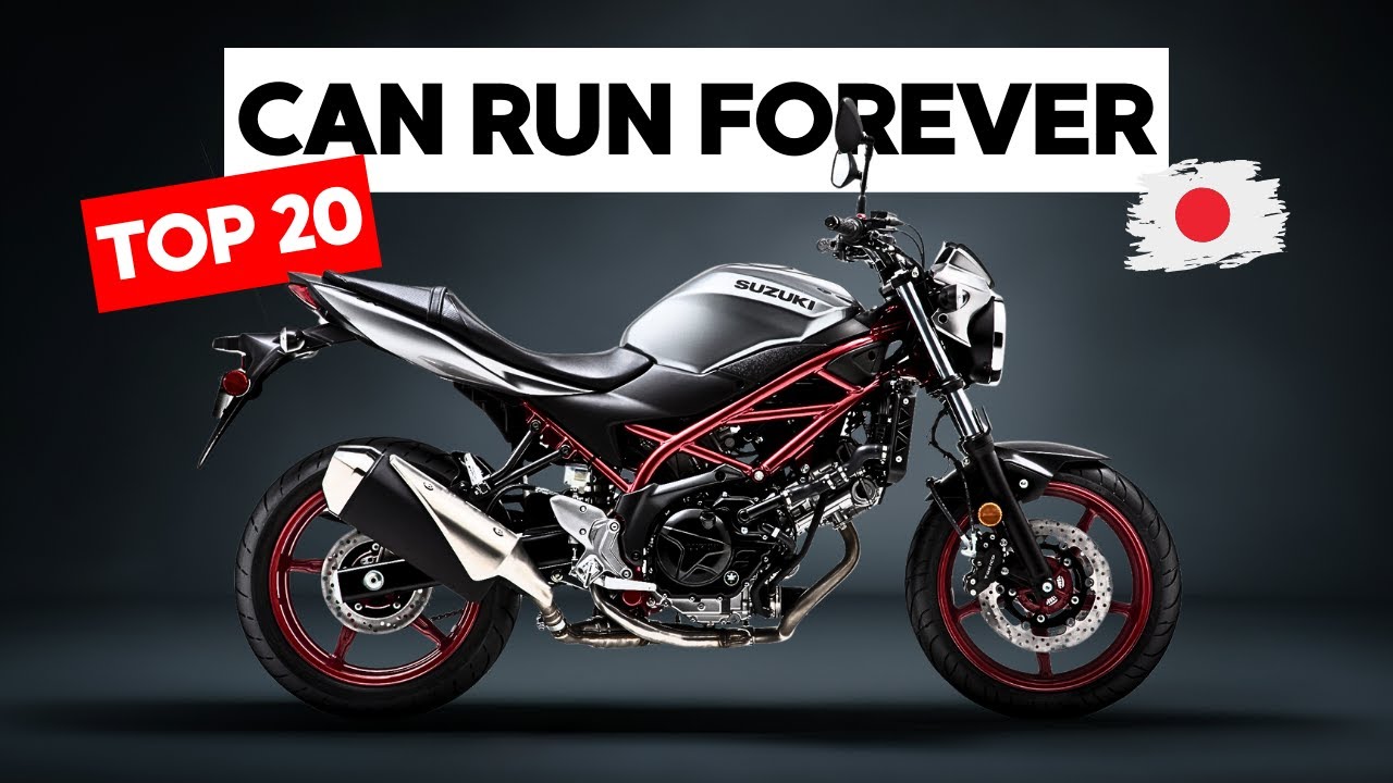 20 Most Reliable Japanese Motorcycles of All Time!