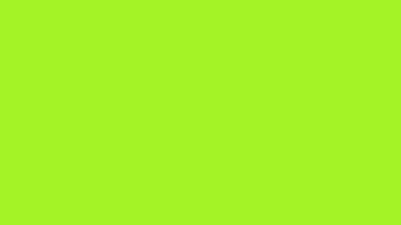 Lime Green Screen 10 Hours 4K No Sound | HEX #A2DF1F Solid Colour Background