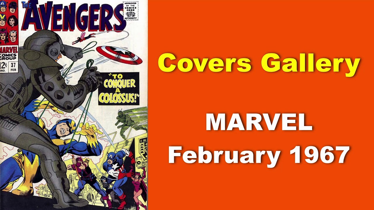 Comic Book Covers Gallery - Marvel, February 1967