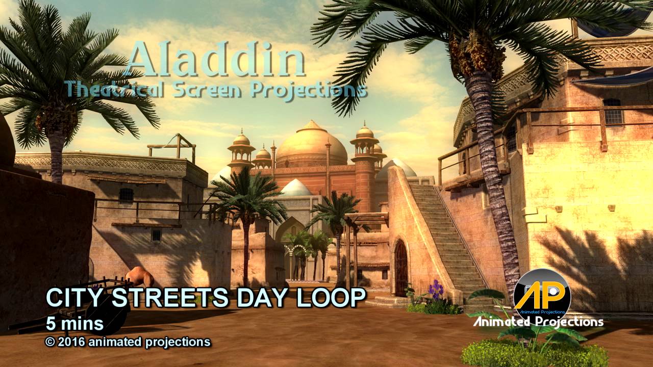 CITY STREET DAY LOOP 5 mins