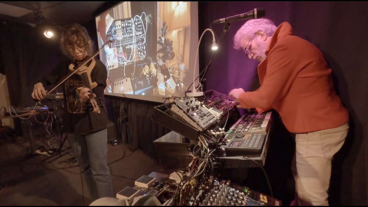 Ariadna et JeF à Synthpocalypse 23