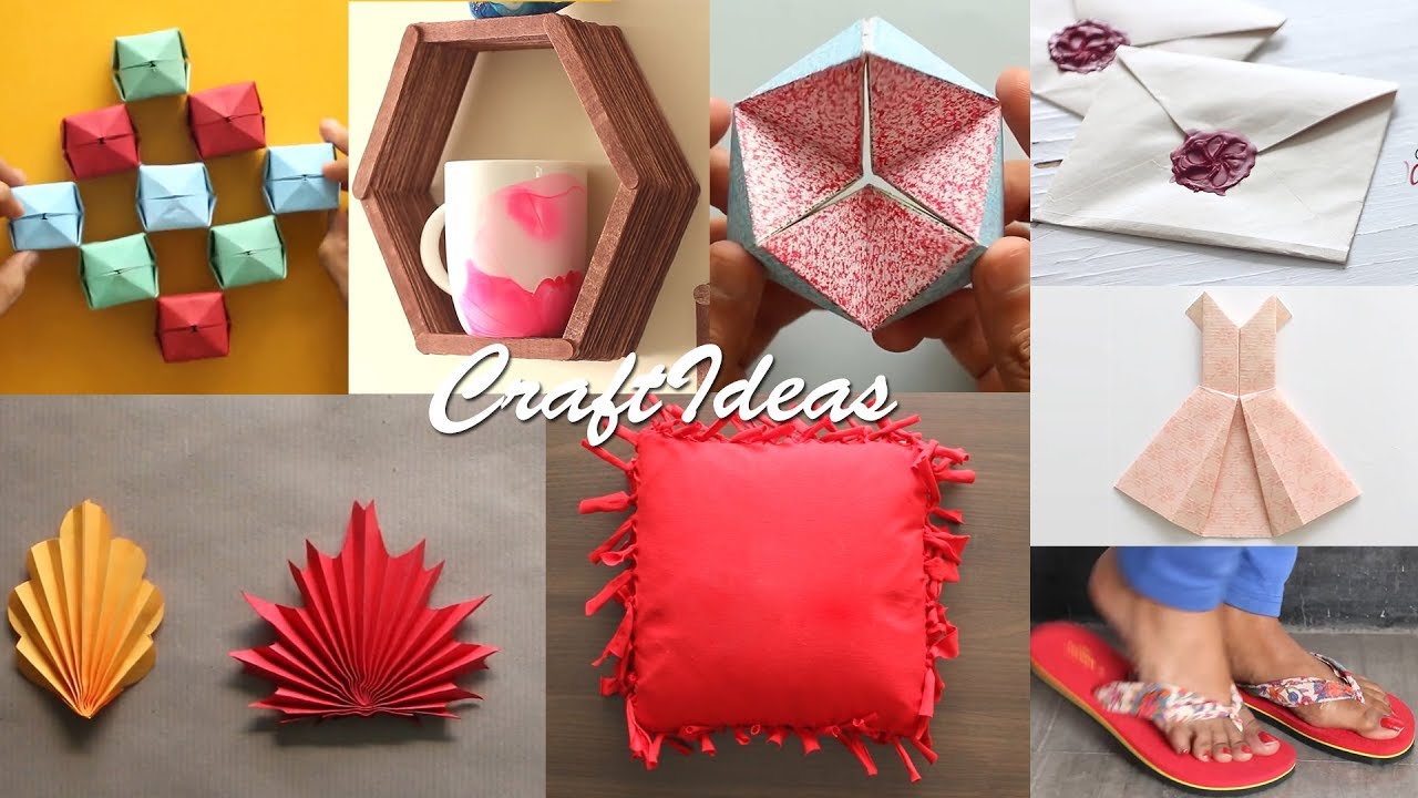 8 Easy Craft Ideas | DIY activities | Useful Things