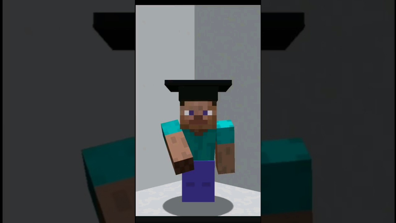 you can now GRADUATE in MINECRAFT 