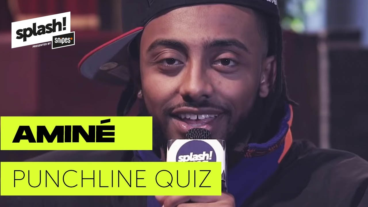 Aminé im Punchline Quiz