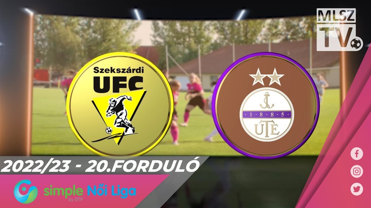Szekszárdi WFC - Újpest FC | 7-0 | Simple Női Liga | 20. forduló | MLSZTV