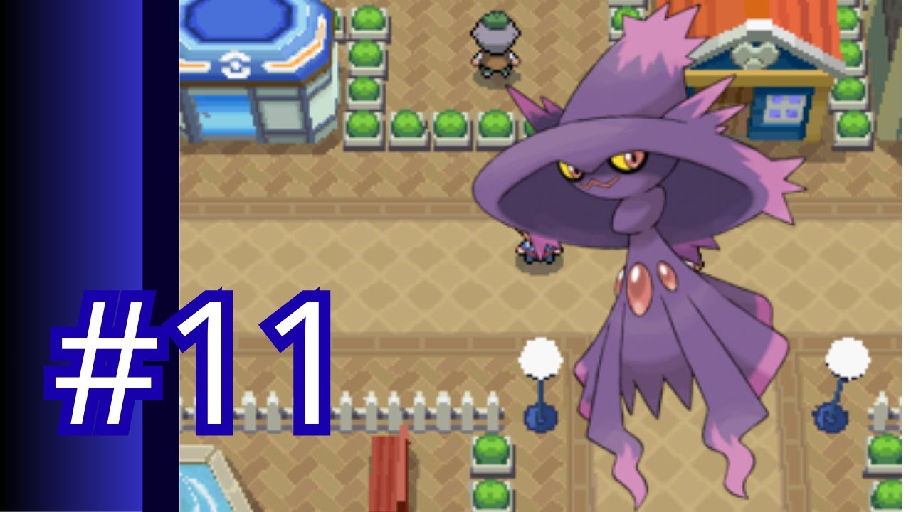 Pokemon Platinum Nuzlocke - Parte 11 - 3ª Insígnia (Fantasma) & Solaceon Town