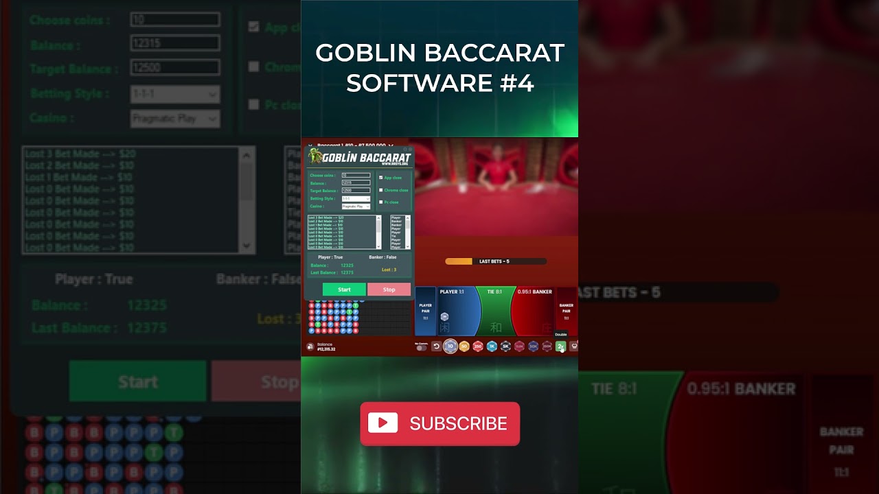 Maximize Your Baccarat Wins with Goblin Software! 